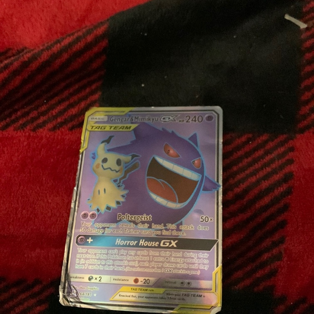 Gengar And Mimikyu Tag Team GX